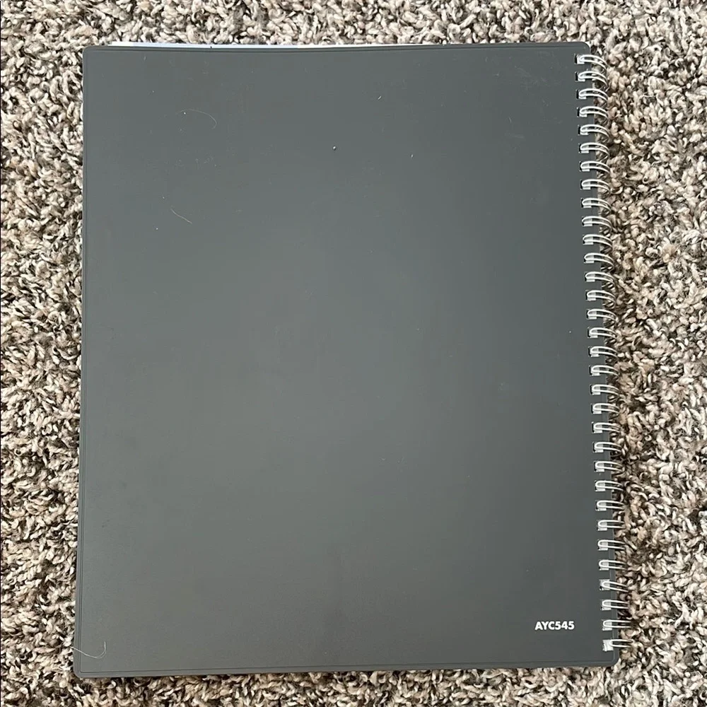 At-A-Glance Gray Academic Calander Office Planner